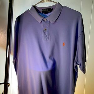 Ralph Lauren polo size L color sky blue for men